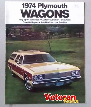 1974 Plymouth Wagons Brochure 